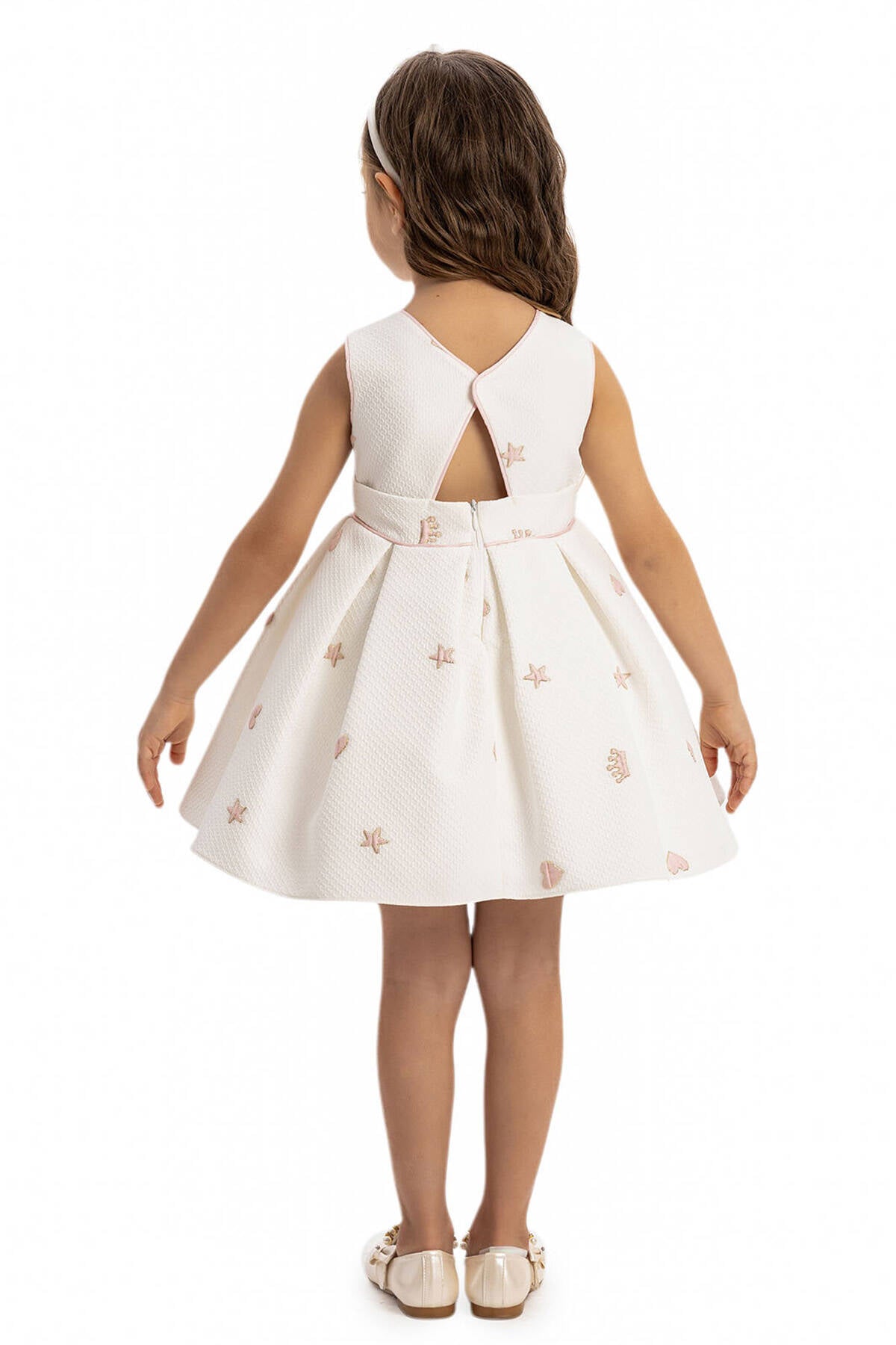 Pink Baby Girl Dress 6-24 Month 35457pr